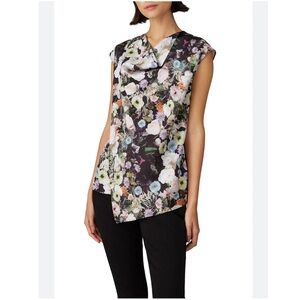 Adam Lippes Collective x RTR Putnam Floral Cowl Neck Top 6